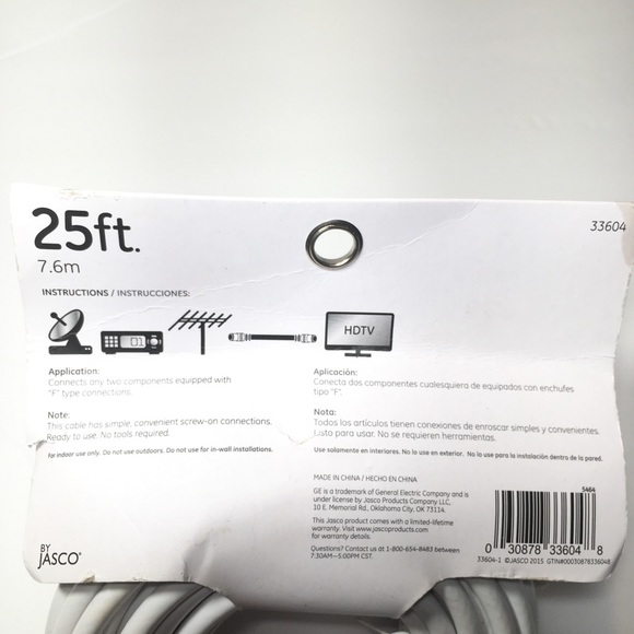 Coax Cable RG6 Connects two components - Picture 5 of 6